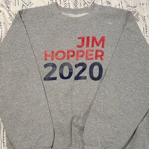 Stranger Things Grey Crewneck- Womens Large